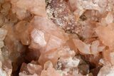 Sparkly, Pink Amethyst Geode (Half) - Argentina #147956-1